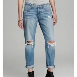 REVOLVE |  Rag & Bone Boyfriend Jeans 24 | Low Rise Distressed